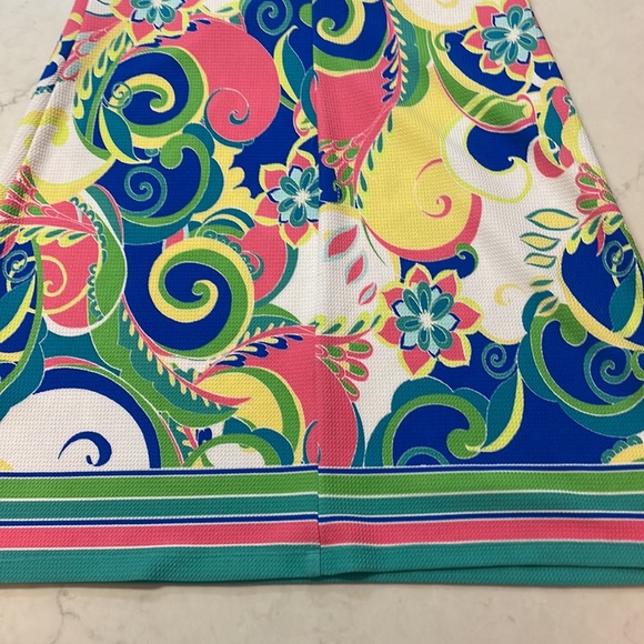 Women’s Ronni Nicole Colorful Pastel Summer Dress Size 10 - Picture 8 of 11